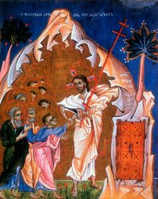 Doubting Thomas c1268. Artist: T'oros Roslin