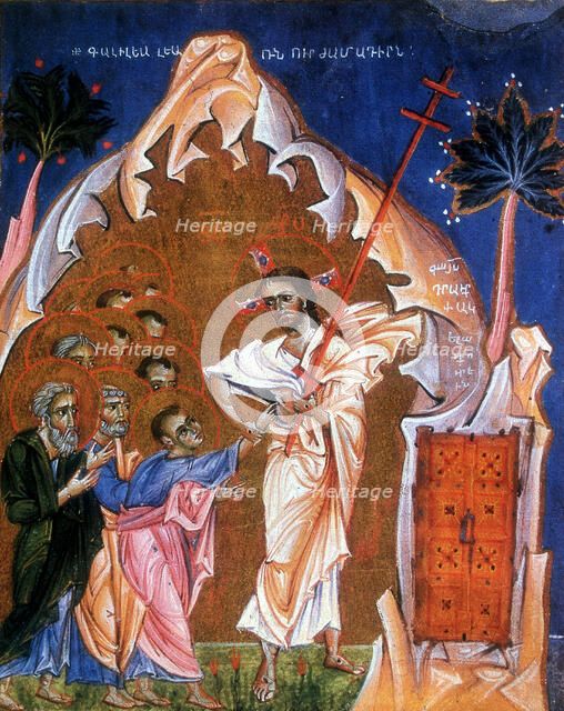 'Doubting Thomas', c1268. Artist: T'oros Roslin