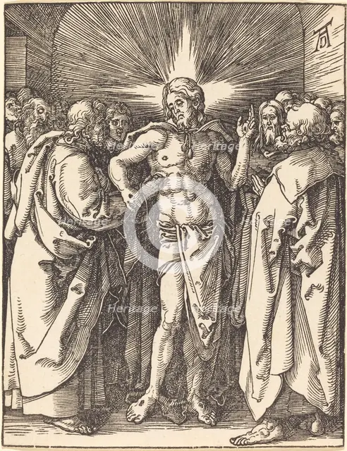 Doubting Thomas, probably c. 1509/1510. Creator: Albrecht Durer.