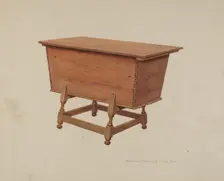 Dough Bin, c. 1939. Creator: William H Edwards