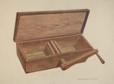 Dough Mixer, c. 1940. Creator: Roger Deats