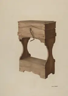 Dough Mixer, c. 1941. Creator: Eva Perry