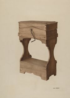 Dough Mixer, c. 1941. Creator: Eva Perry