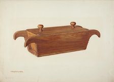 Dough Trough, c. 1940. Creator: M. Rosenshield-von-Paulin