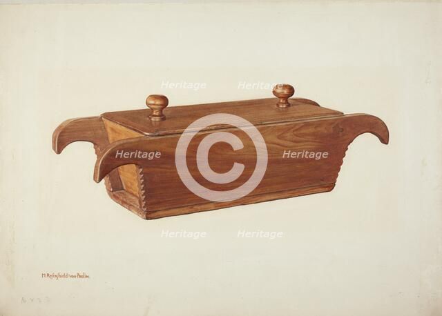 Dough Trough, c. 1940. Creator: M. Rosenshield-von-Paulin.