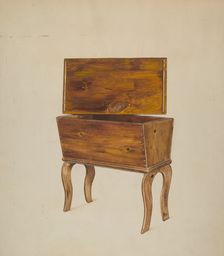 Dough Trough, c. 1937. Creator: Carl Keksi