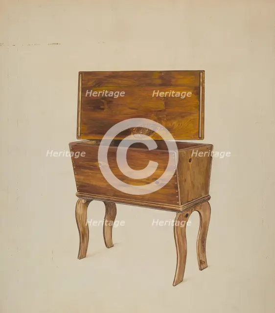 Dough Trough, c. 1937. Creator: Carl Keksi.