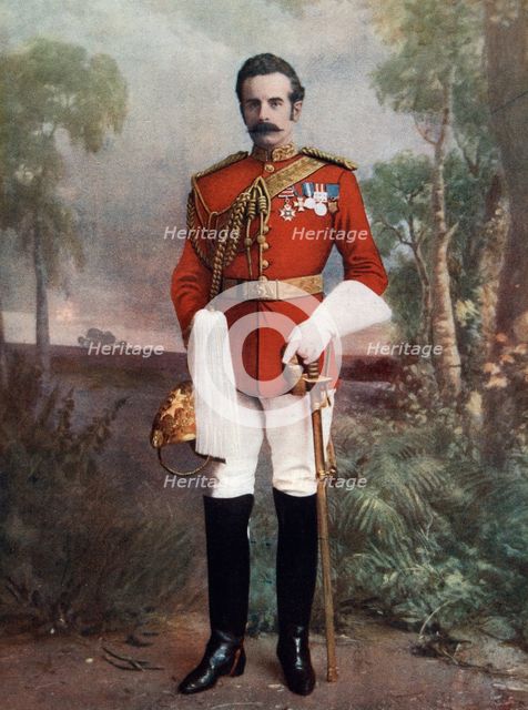 Douglas Mackinnon Baillie Hamilton Cochrane, 12th Earl of Dundonald, (1852–1935), 1902.Artist: R Faulkner