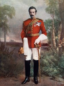 Douglas Mackinnon Baillie Hamilton Cochrane, 12th Earl of Dundonald, (1852–1935), 1902.Artist: R Faulkner