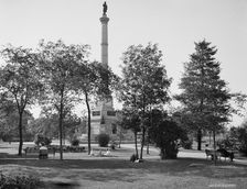 Douglas Monument, Douglas Park, Chicago, Ill., (c1907?). Creator: Unknown