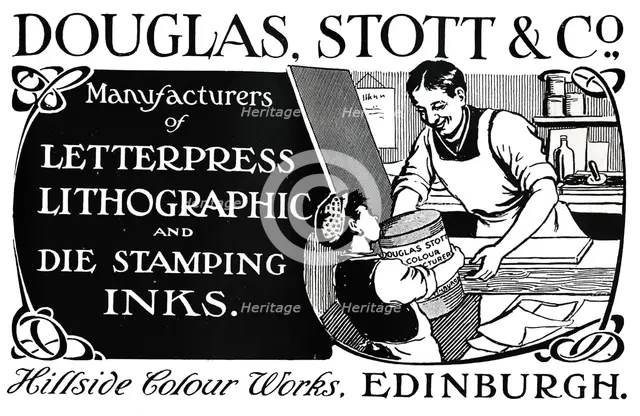 'Douglas Stott & Co. advertisement', 1910. Artist: Unknown.
