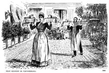 Doux Souvenir de Fontainebleau 1886 (1891). Artist: George du Maurier