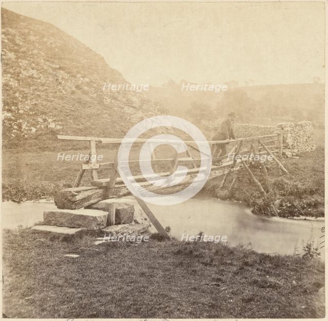 Dovedale, Ilam, Staffordshire Moorlands, Staffordshire, 1860s-1870s. Creator: Unknown.