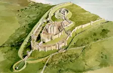 Dover Castle, c1300, (c1990-2010). Artist: Terry Ball