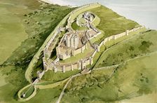 Dover Castle, c1300, (c1990-2010). Artist: Terry Ball