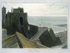 Dover Castle Kent, 1823. Creator: William Daniell