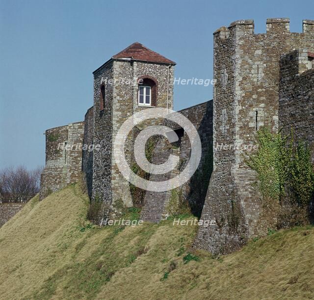 Dover Castle Walls, 12th century. Artist: William the Conqueror