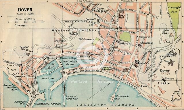 'Dover', c20th Century. Artist: John Bartholomew.