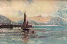Dover-Evening c1895. Artist: John William Buxton Knight