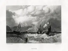 Dover, Kent, 1860. Artist: E Finden