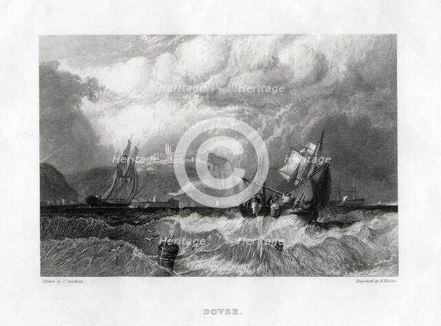 Dover, Kent, 1860. Artist: E Finden