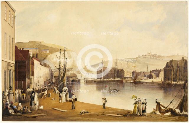 Dover Harbor, c. 1820. Creator: John Gendall.