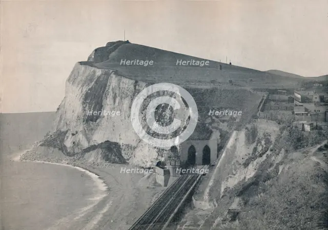 'Dover - The Tunnel in Shakespeare's Cliff', 1895. Artist: Unknown.