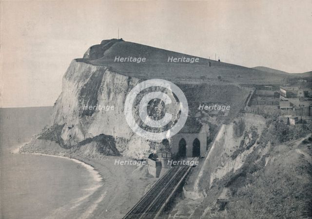 'Dover - The Tunnel in Shakespeare's Cliff', 1895. Artist: Unknown.