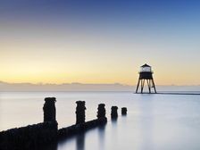 Dovercourt Low Light, Dovercourt Lighthouses and Causeway, Essex, 2019. Creator: James O Davies