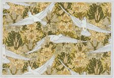 Doves and lilies, 1897. Creator: Verneuil, Maurice Pillard (1869-1942)