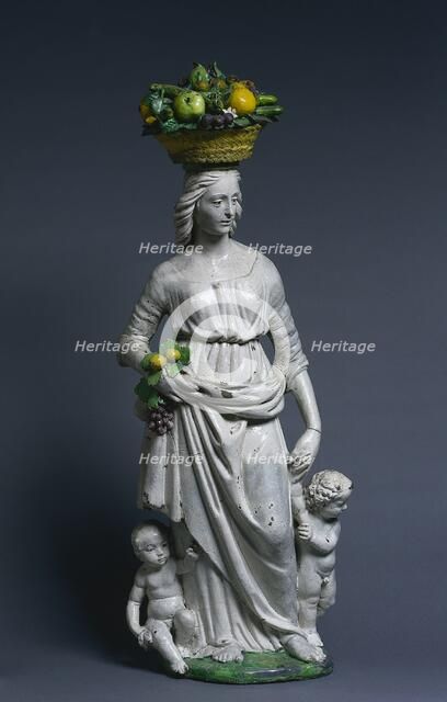Dovizia (Plenty), c. 1520-1529. Creator: Giovanni della Robbia (Italian, 1469-1529/30).