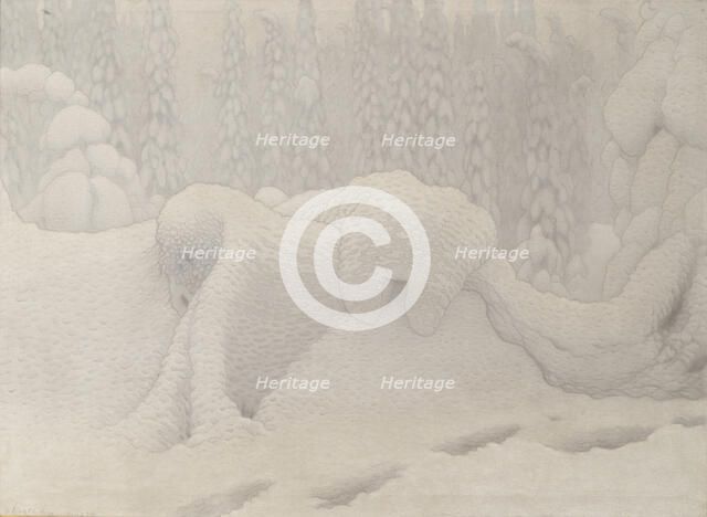 Dovrefjell, 1904. Creator: Fjaestad; Gustaf (1868-1948).