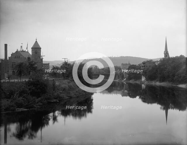 Down the Chenango, Binghamton, N.Y., between 1900 and 1906. Creator: Unknown.