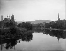 Down the Chenango, Binghamton, N.Y., between 1900 and 1906. Creator: Unknown