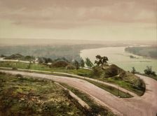 Down the Mississippi from Indian Mound Park, St. Paul, c1898. Creator: Unknown