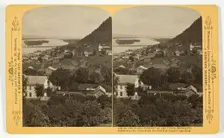 Down the river from the Bluff at Reed's Landing, 1889. Creator: Henry Hamilton Bennett