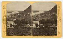 Down the river from the Bluff at Reed's Landing, 1889. Creator: Henry Hamilton Bennett