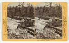 Down through the Falls, 1889. Creator: Henry Hamilton Bennett