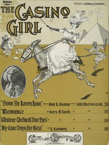 Down de lover's lane 1900. Creator: Unknown