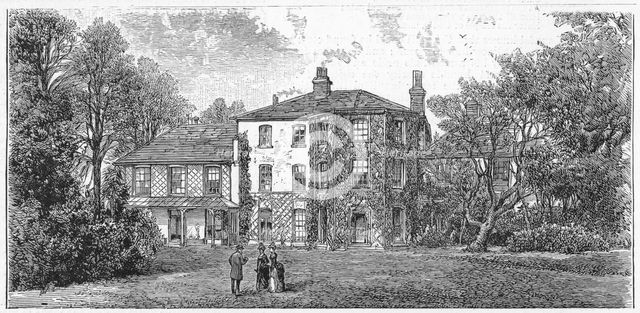Down House, near Beckenham, Kent, 1887. Creator: Unknown.