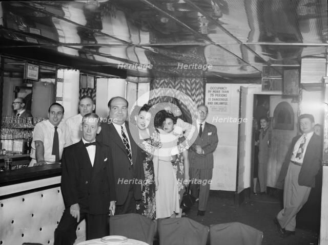 Downbeat, New York, N.Y., ca. 1948. Creator: William Paul Gottlieb.