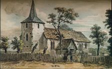 Downe Church, Kent 1775. Artist: John Inigo Richards