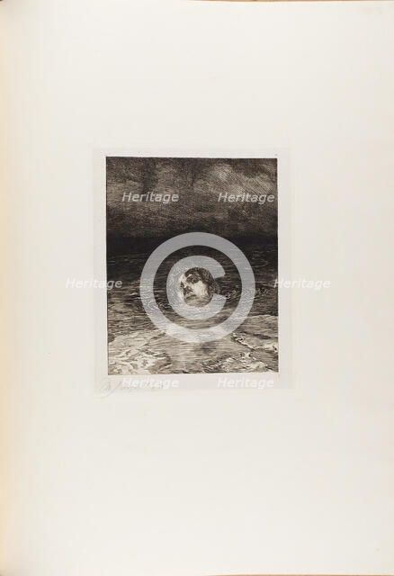 Downfall, from A Life, 1884. Creator: Max Klinger.