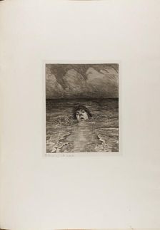 Downfall, plate twelve from A Life, 1884. Creator: Max Klinger