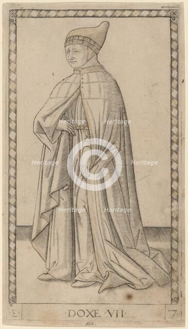 Doxe (Doge), c. 1465. Creator: Master of the E-Series Tarocchi.