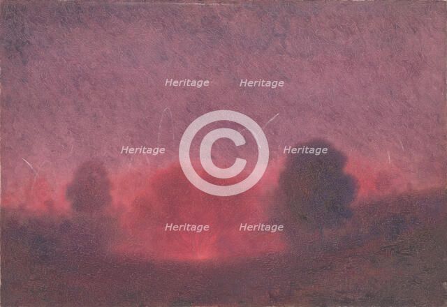 Doberdò - scene from the First World War, early 20th century. Creator: Dezider Czölder.