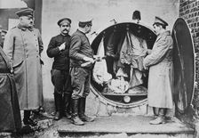 Doberitz, disinfecting clothing, between c1910 and c1915. Creator: Bain News Service