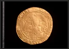 Doble excelente of Ferdinand and Isabella, Spanish, c1479-1504. Creator: Unknown