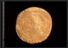 Doble excelente of Ferdinand and Isabella, Spanish, c1479-1504. Creator: Unknown