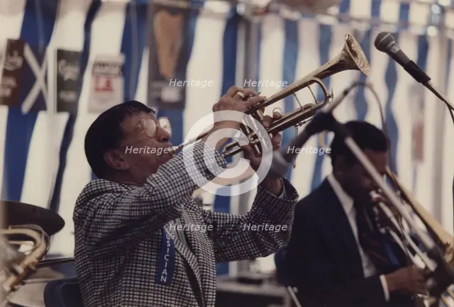 Doc Cheatham, Edinburgh Jazz Festival, 1986. Creator: Brian Foskett.